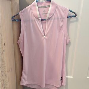 Adidas Women's Pink Sleeveless Top